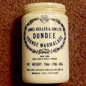 James Keller marmalade jar